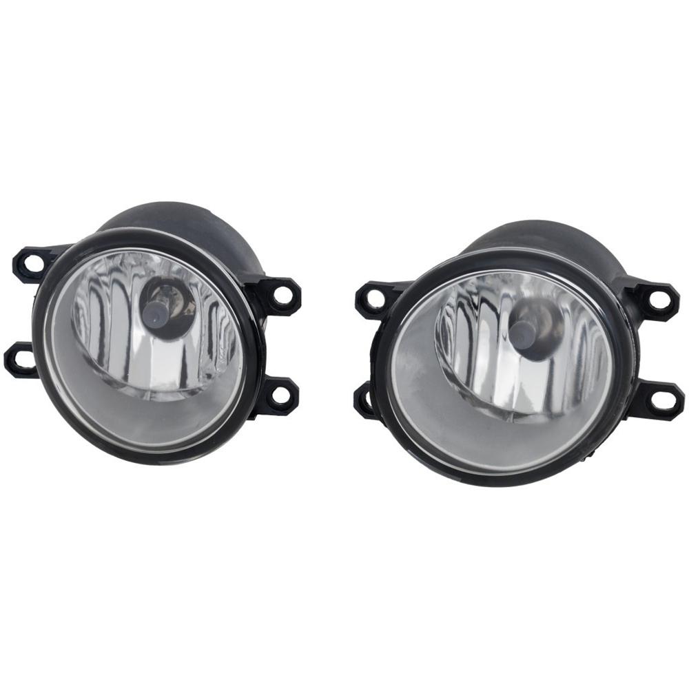 1 Pair Fog Lights 81220-06070 & 81210-06070 For Toyota Venza 2007 2008 2009-2014