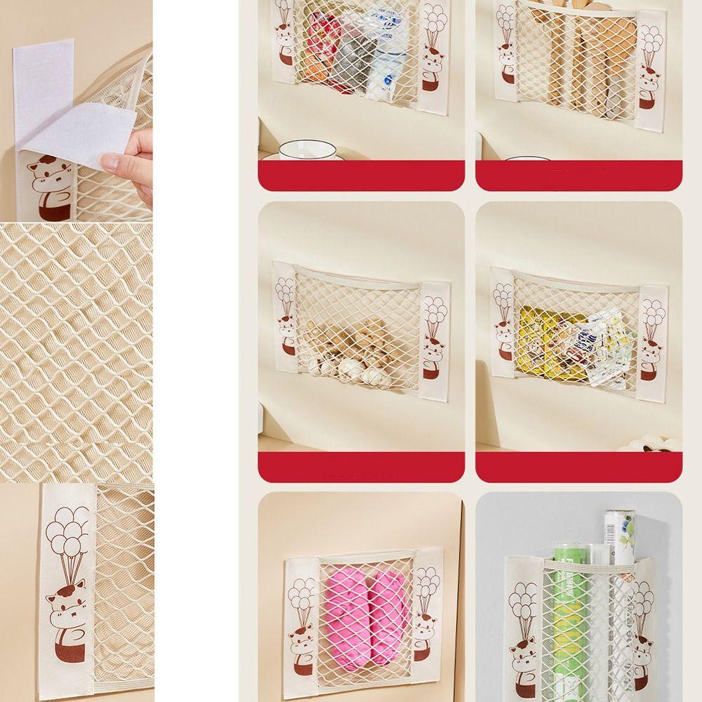 Large Capacity Storage Mesh Bag Storage Bag Underwear Socks Storage Vegetable Storage Net Bag Reusable