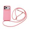 Crossbody Lanyard Liquid Silicone Case For iPhone 17 Air 17 16 15 14 13 12 11 Pro Max X XR Max 7 8 Plus Samsung S25 S24 23 Ultra Plus