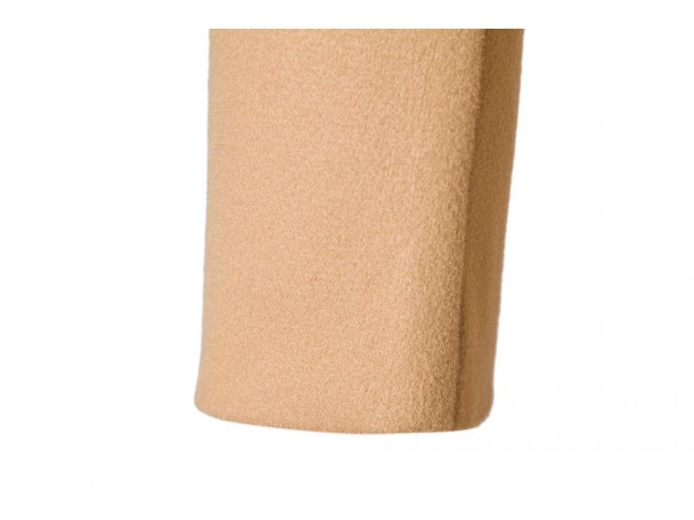 Men's Mid-Length Woolen Coat: Solid Color Single-Breasted Trench for Autumn/Winter