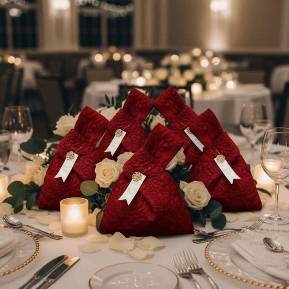 Fashion Chinese Style Candy Gift Bag Cloth Handheld Gift Storage Bag Flower Wedding Bag Wedding Party