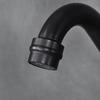 Black Wall-mounted Tap YORK 2 Low