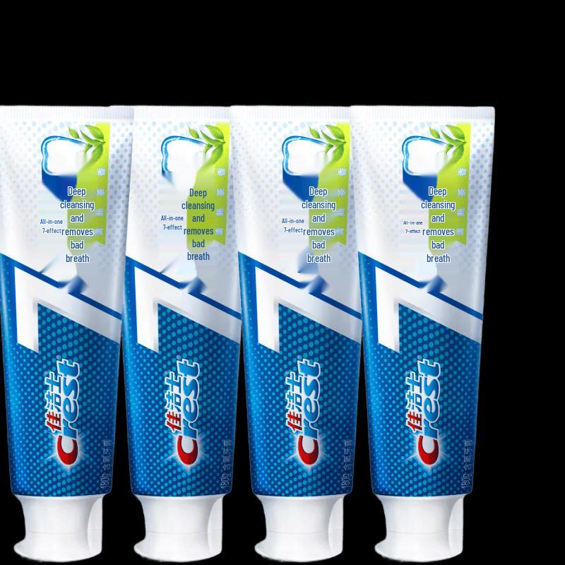 Crest All-round 7 Effects Deep Clean Toothpaste, 4 x 180g