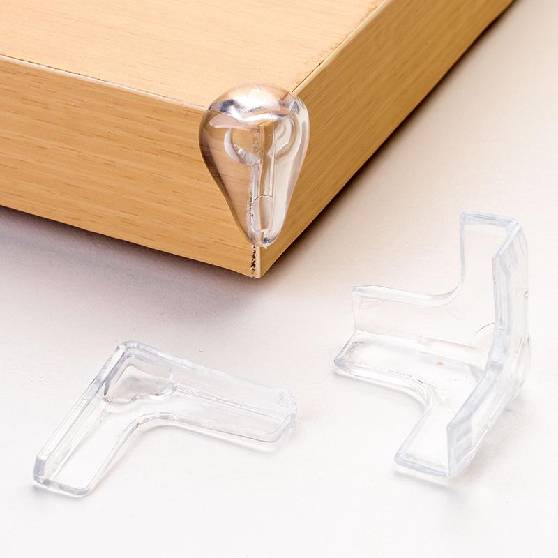 Child-Safe Transparent PVC Corner Protectors: Anti-Collision, Soft, Eco-Friendly for Furniture