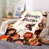 1pc Harry Potter Flannel Throw Blanket - HD Printed Lightweight Soft Warm All-Season Blanket for Sofa, Bed, Travel, Camping 050