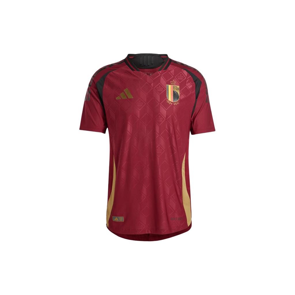 New Adidas Free Shipping With AdiClub Belgium 2024 Home Authentic Jersey IM8440
