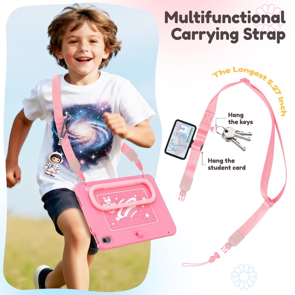Kids Portable Stand Tablet Case for New Samsung Galaxy Tab A11 Plus 11 Inch 2025 , A9 + Plus 11 " (2023) Shockproof Tablet Cover