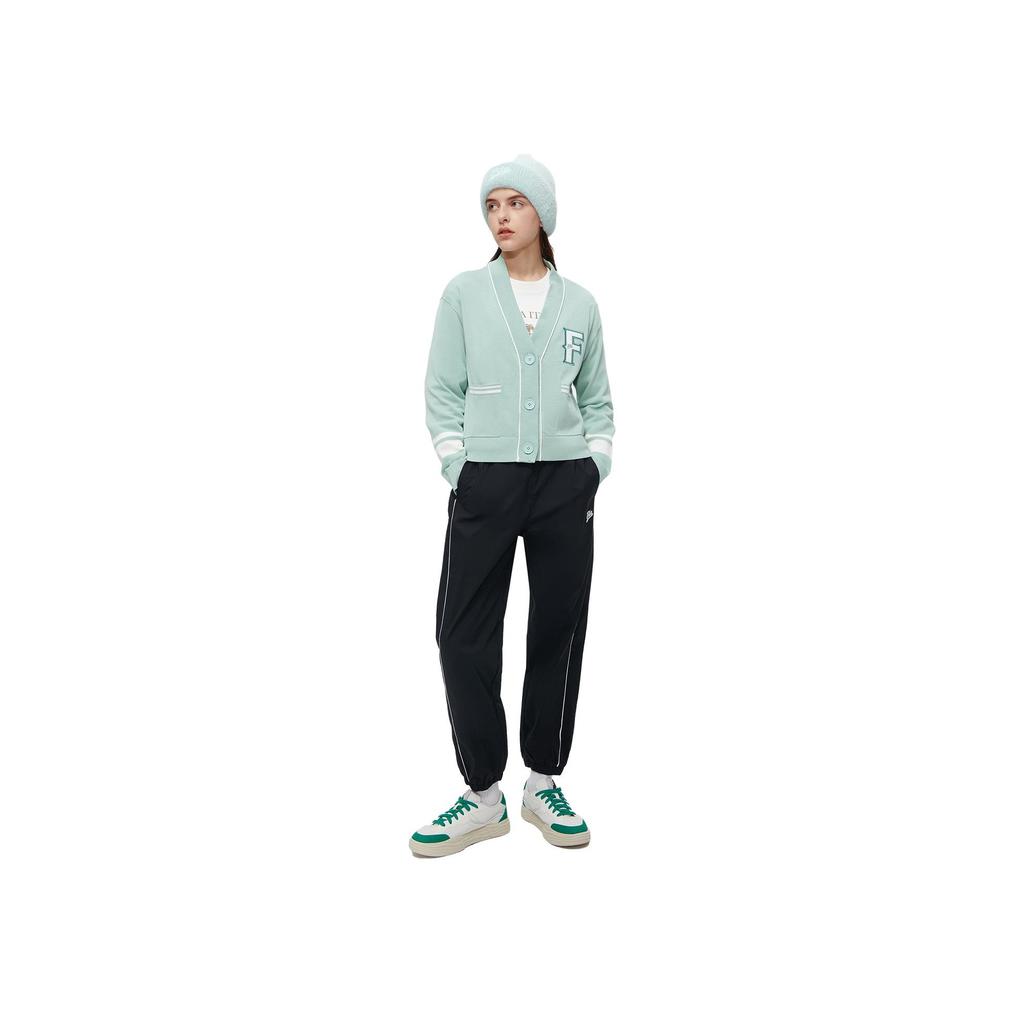 Fila Fusion 2023 Autumn New Vintage Sports Casual Pants Women Bottoms Black T11W332803F-BK