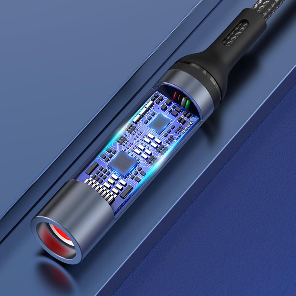 6A USB Data Cable Car Fast Charging Cable Nylon Braided Quick Charge Cord Over-current Charging Short Circuit Protection Cable