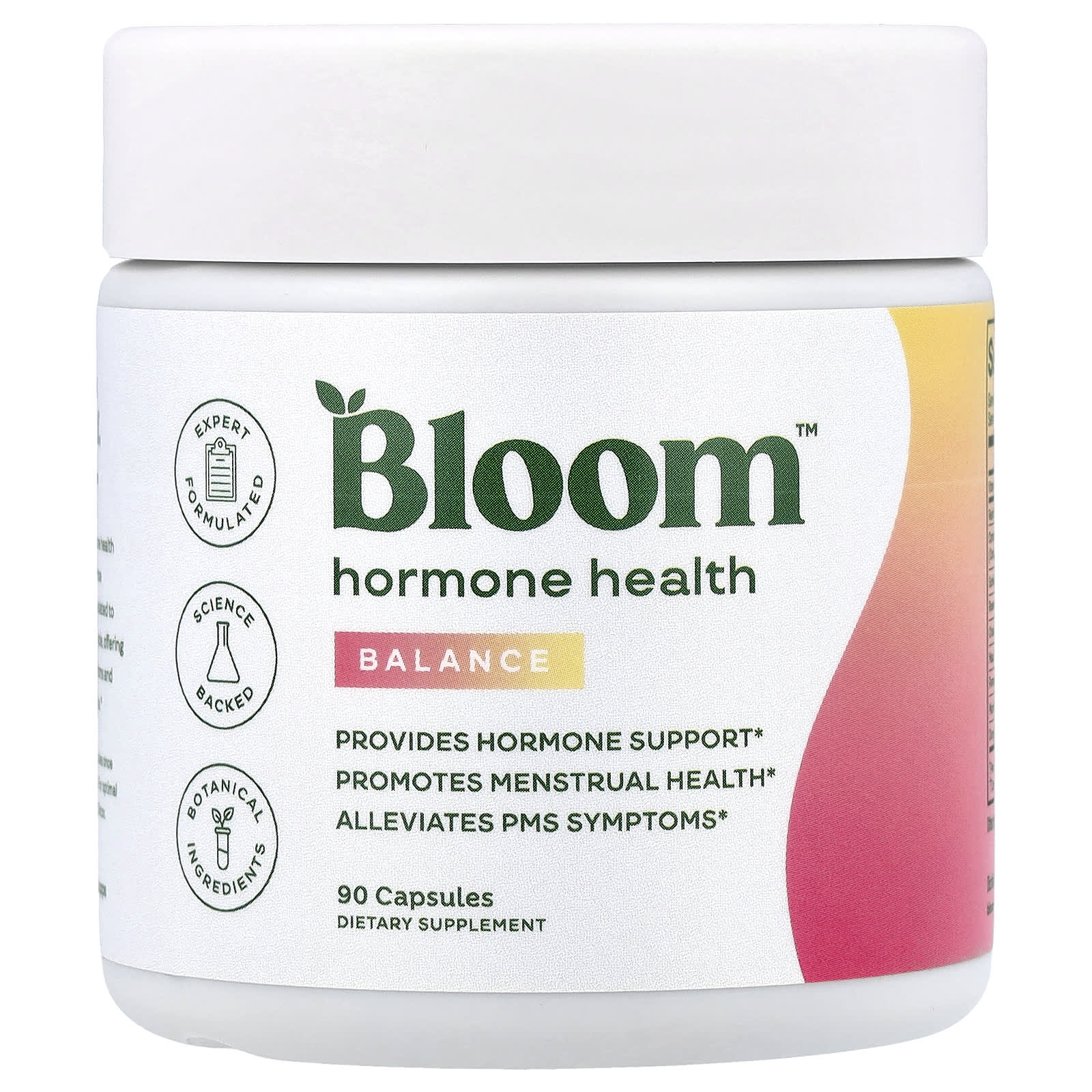 

Bloom, Hormonal Health, Balance, 90 Capsules