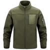 Veste Homme Col Montant Décontractée Extérieure Multi-poches Flocons Veste Homme Grande Taille Veste Vêtements Homme