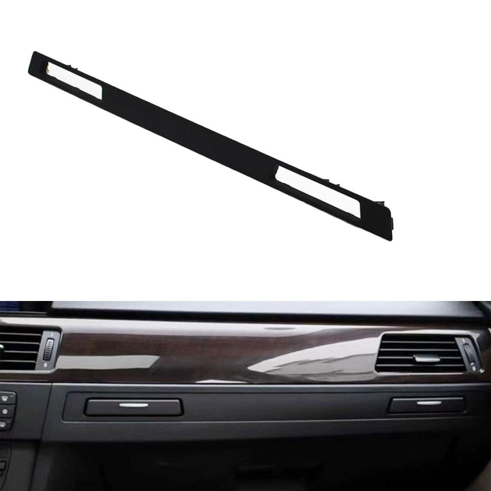 Cup Holder Trim Surround Panel Dashboard Decoration Cover 51457138797 Compatible with BMW 3 Series E90 E91 E92 E93 2004-2012 Lef чёрный