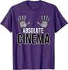 Absolute Cinema Movie Lover Film Buff Meme Graphic T-Shirt