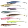 5 Stück Fork Tail Fischköder Weichplastik Köder Swimbaits 100mm Für Barsch Crappie Striper Angeln Drop Shot Rig