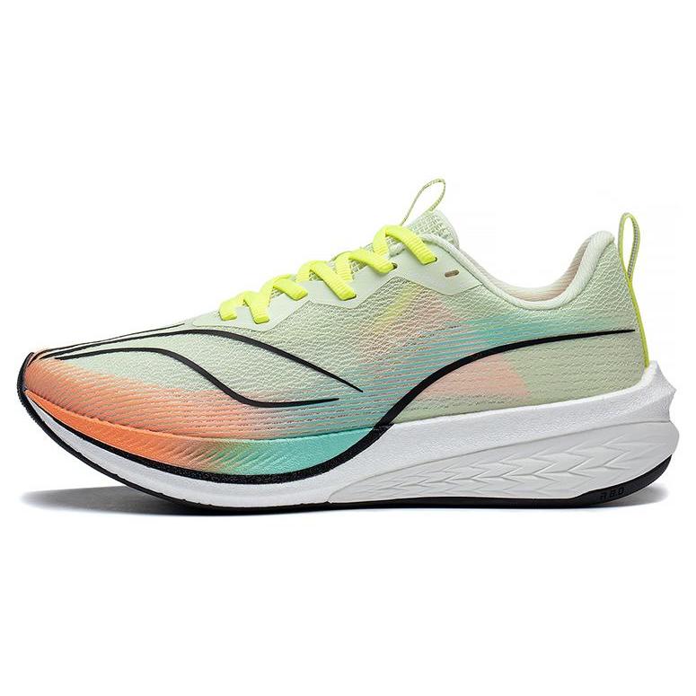 New LiNing Red Hare 6 Pro Anti Slip And Wear Resistant Breathable Low Top Running Shoes Women's Green Blue Orange ARMT014-8