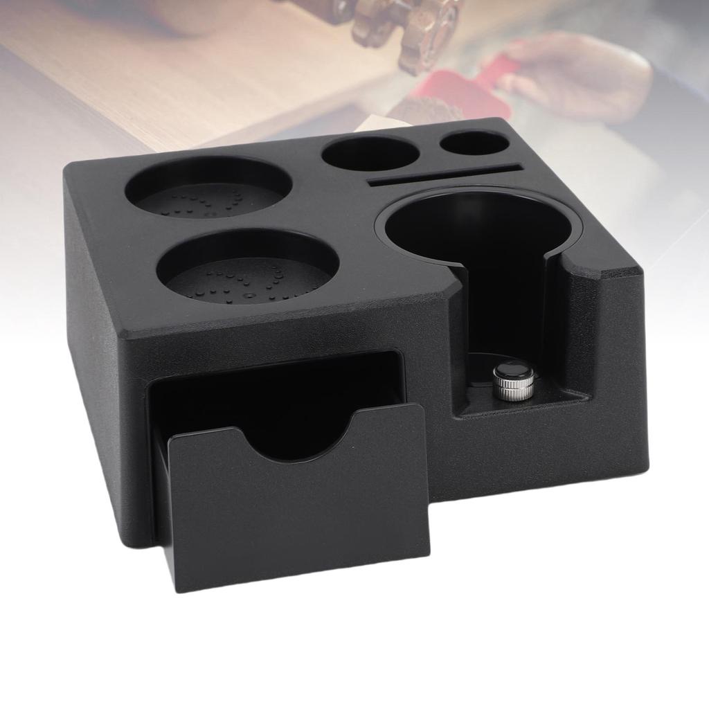 Coffee Tamper Station ABS Coffee Organizer for Storage 49mm 51mm 53mm 58mm Distributor Portafilter