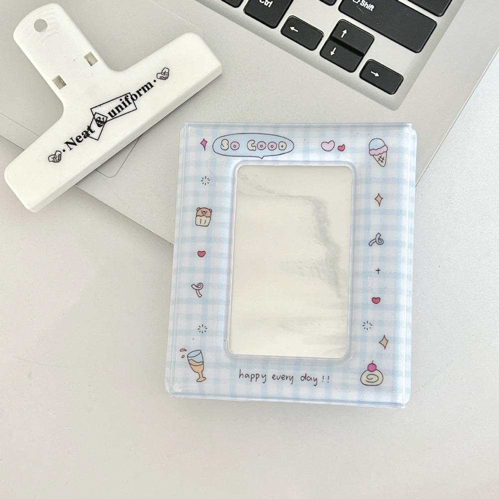Cute Mini Card Book 3 Inch PVC Photo Album 32 Slots Idol Photo Card Holder