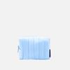 Blue Orb Pleated Pouch S