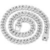 Herren Damen Hip Hop Iced Out Bling Kette Halskette Hohe Qualität 13mm Breite Miami Cuban Kette Hip Hop Halsketten Modeschmuck