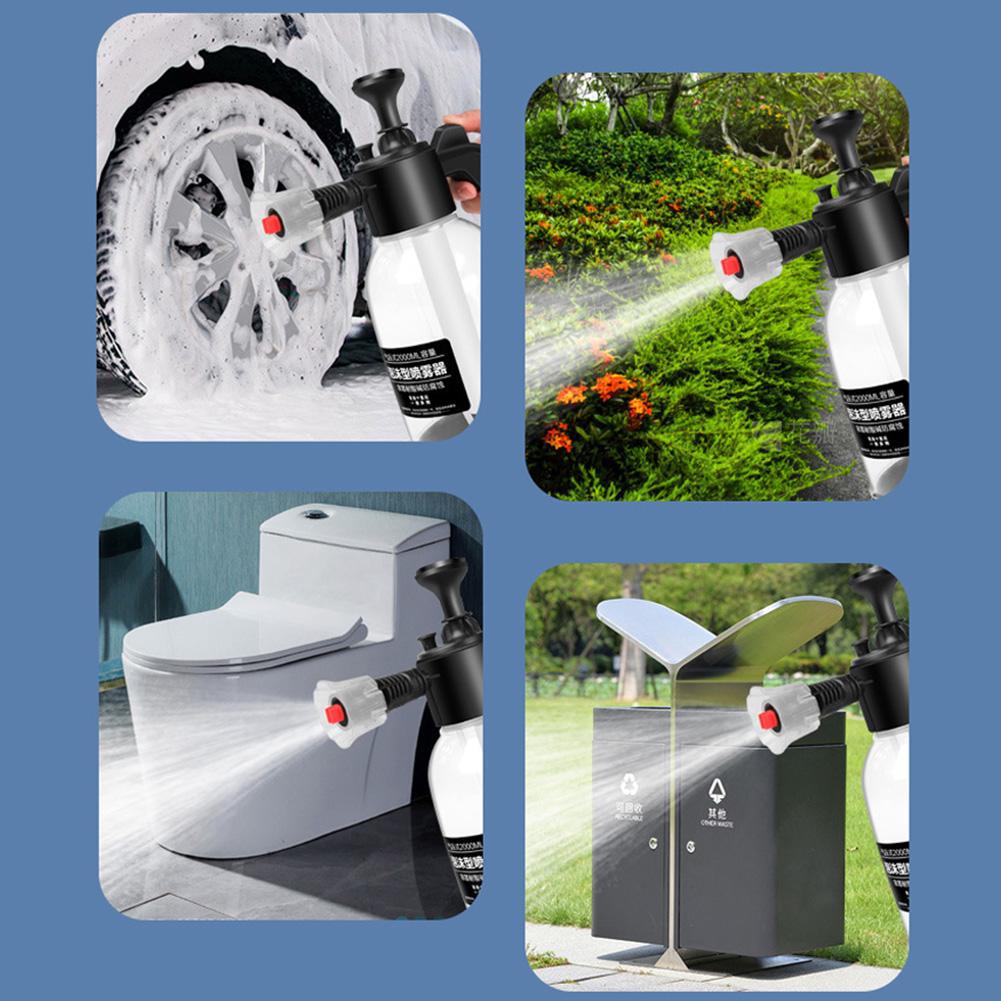 Car wash foam spray bottle High pressure car wash foam spray for watering vehicles and windows gardening Car Home Cleaning Tools