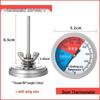 Stainless Steel Short Needle Thermometer for Oven and Barbecue