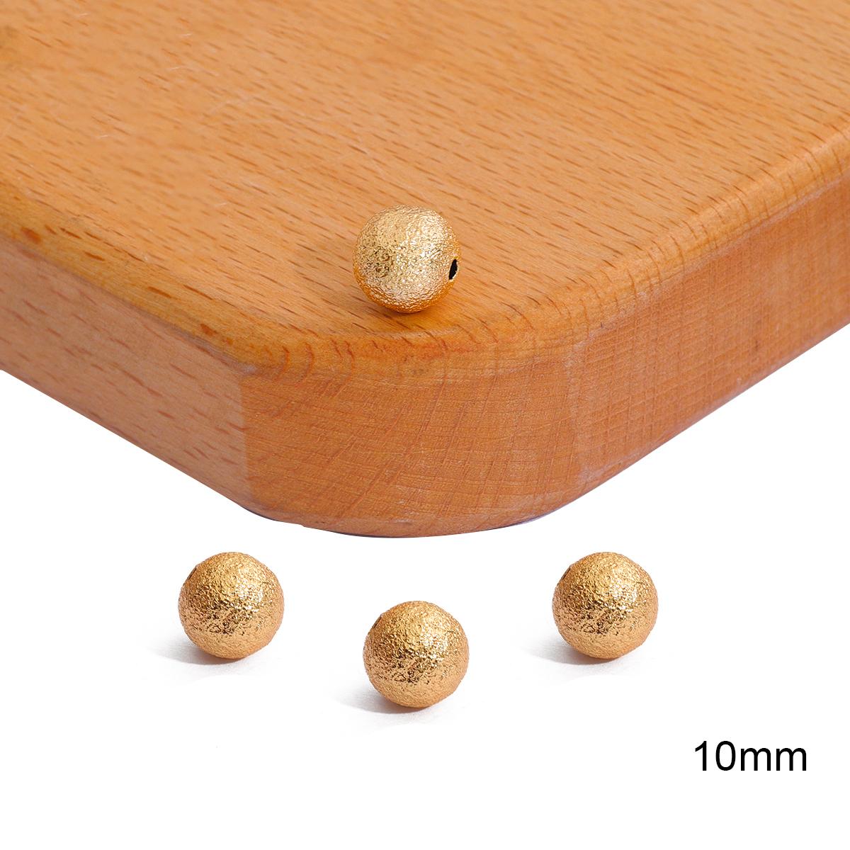 

5/10 шт. медные матовые овальные шариковые бусины для изготовления ювелирных изделий своими руками, серьги-браслеты ручной работы 10mm 5pcs золотой