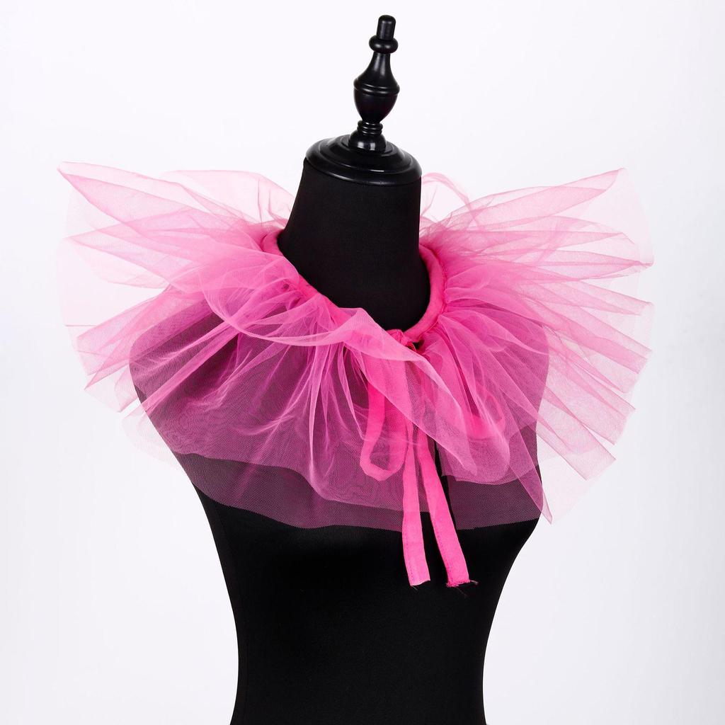 Victorian Jester Tulle Collar for Halloween or Easter Photography