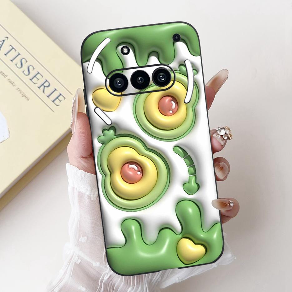 For Nothing Phone 3A A059 Case Cute Cartoon Cover Shockproof Phone Case For Nothing Phone 3A Pro A059P Phone3A Soft Fundas Coque