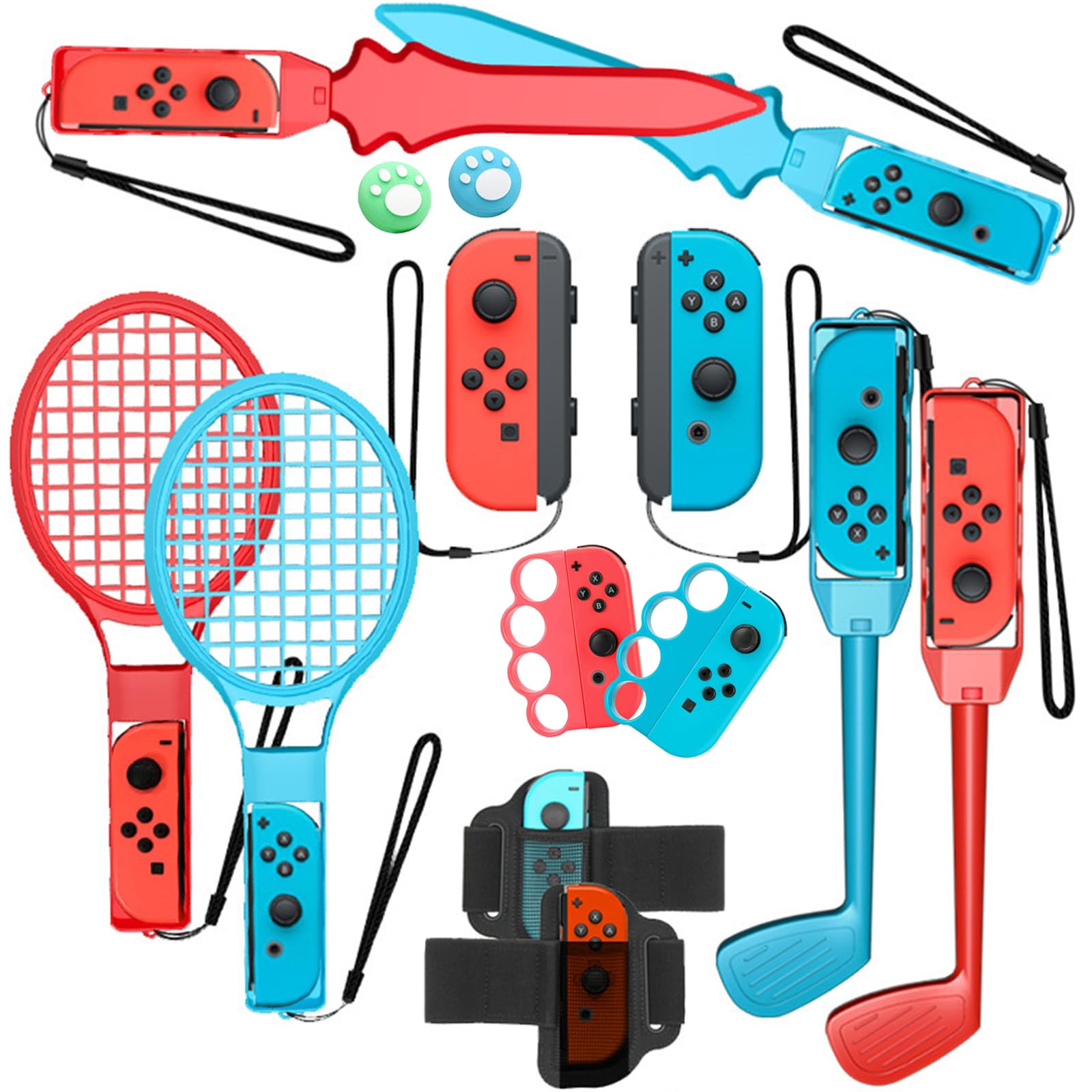 

Elnicec Accessories for Switch Sports with Nintendo Switch in 2024 grip accessories Compatible with sensory games Compatible with battle