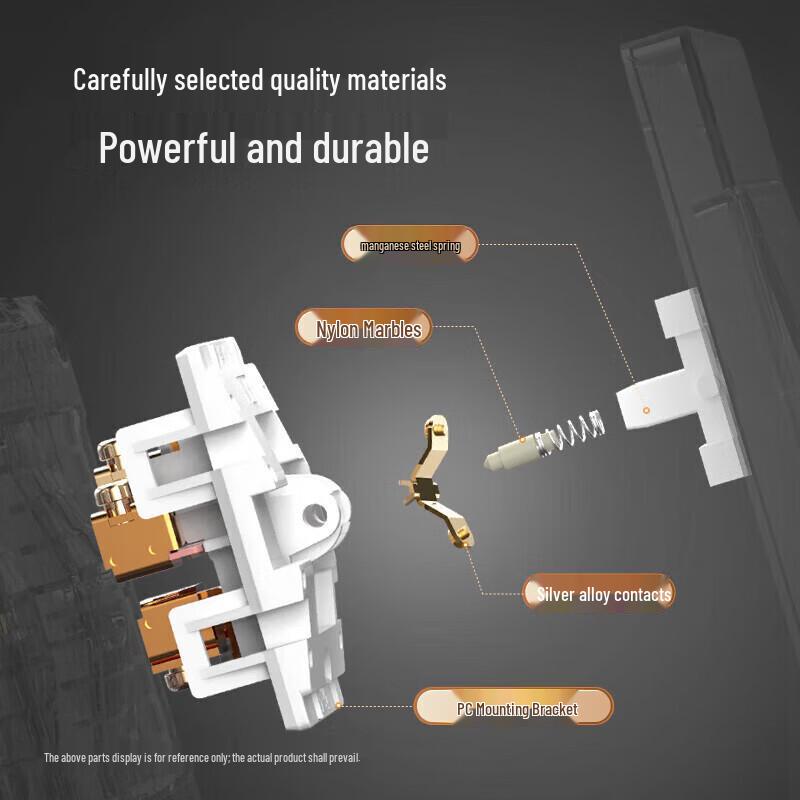 BULL G07 White 1-Gang 5-Hole Wall Socket with Switch, 10-Pack