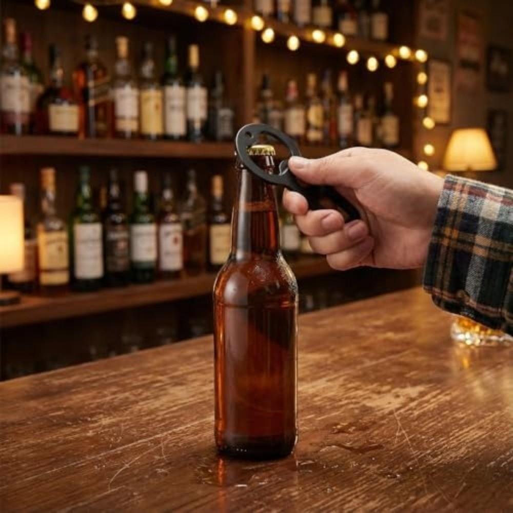New Metal Carbonated Drink Soda Bottle Lid Opener Beer Anti Slip Can Opener Outdoor Gadgets