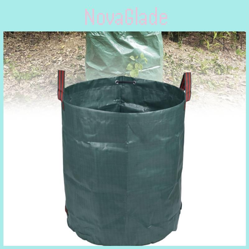 Durable Plastic Garden Waste Bag For Leaves And Branches High Capacity 60l To 500l
