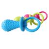 1 Pc Random Color Rubber Pacifier Puppy Dog Chewing Molar Play Toy Pet Supplies
