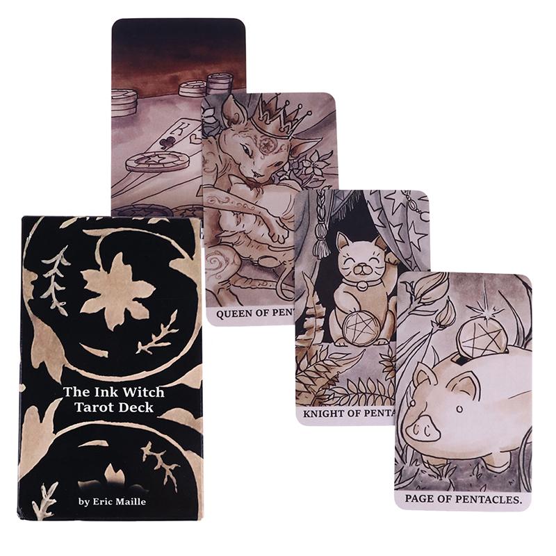 

Чернила Ведьма Таро Карта Пророчество Гадание Колода Семейная вечеринка Настольная игра Новички