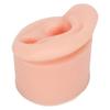 Silicone Ear Model Flexible Soft Reusable High Simulation Piercing Ear Model for Education Display Light Skin Left
