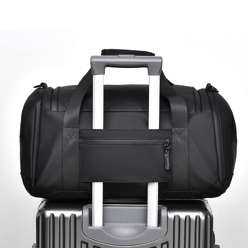 Reisetasche für Männer und Frauen trockene und nasse Trennung Schuhfächer große Kapazität Sport- und Fitnesstasche Handtasche Gepäcktasche