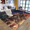 Final Fantasy Pattern Rug, Indoor/Outdoor Mat, for Picnic, Gameroom, Bedroom, Office, Living Room, Home Decor Carpet, Birthday Gift