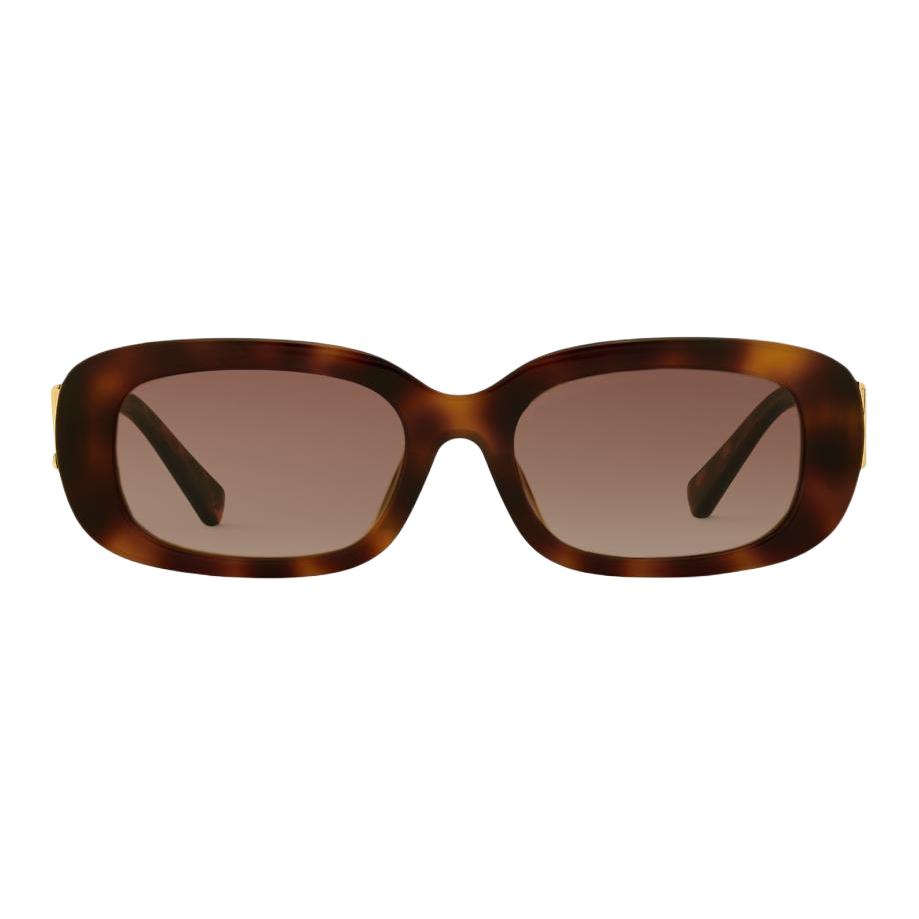 Louis Vuitton Elegant Acetate Oval Sunglasses Women sunglasses Tortoise Z3014U