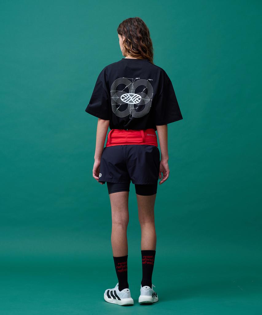 Minasu Unisex Symbol Sorona Basic T Shirt_Black
