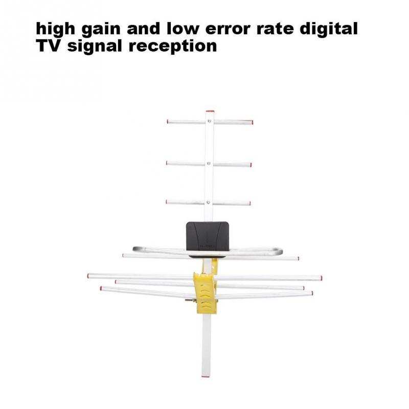 Socobeta Signal Amplified TV Antenna High Gain Wall-Mounted HDTV Digital Low Error Rate Indoor UHF for VHF Socobeta Signal Amplified TV Antenna High Gain Wall-Mounted HDTV Digital Low Error Rate Indoor UHF for VHF