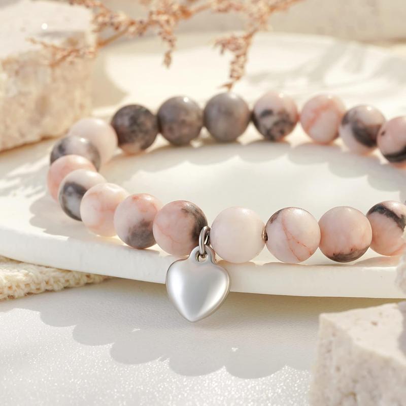 Fashion Women Teen Girl Gifts, Natural Stone Bracelets Trendy Stuff Inspirational Teen Girl Women Gifts Ideas