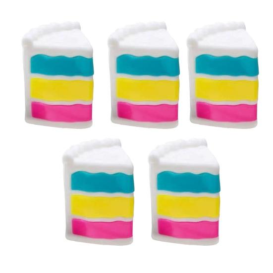 Sandwich Cake Squeeze Toy, TPR Slow Rise Stress Reliever, Soft Decompression Fidget for Adults, Desk Gift