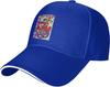 Mardi Gras Lobster Mask Fleur De Lis Baseball Cap Adjustable Polyester Casual Hat