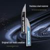 Hyundai Reina Metal Bright Side Fender Decal – Custom Car Logo Decoration