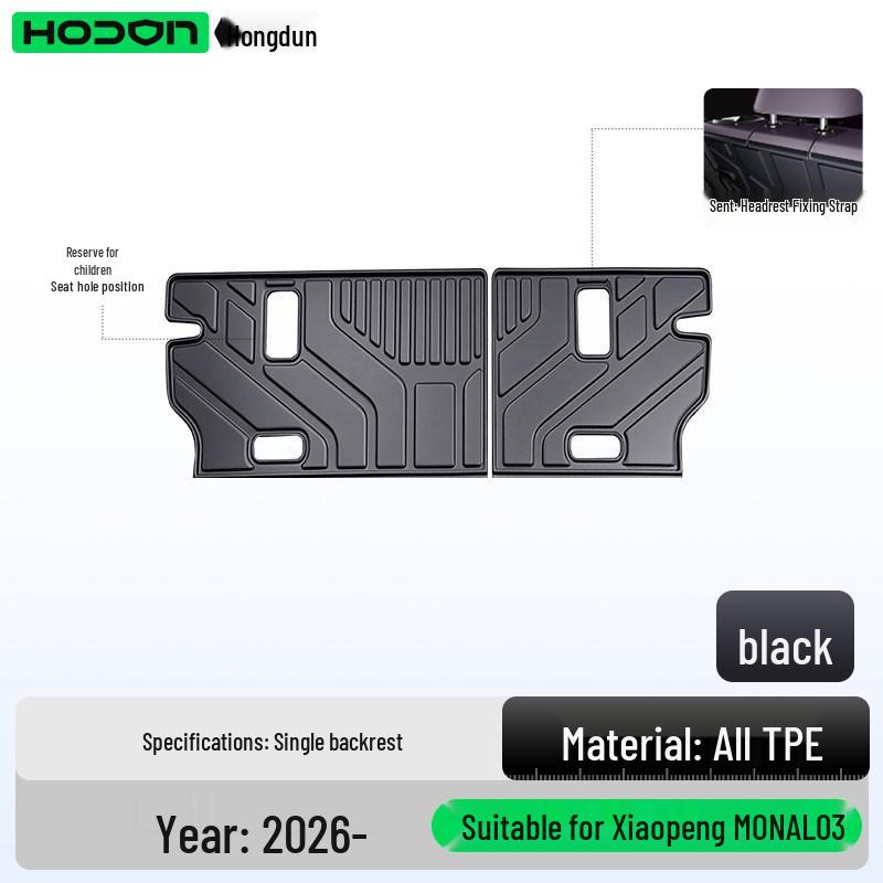 Xiaopeng MONA L03 TPE Trunk Mat: Tail Box Modification Accessories & Foot Mats