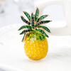 Creative Fruit Pineapple Brooch Pin Shirt Scarf Dress Women Jewelry Decor Gift