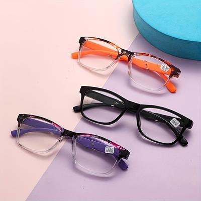 Fashion Reading Glasses for Women And Men Flexible Materials Frame Anti Glare Filter Lightweight Eyeglasses Quality Readers