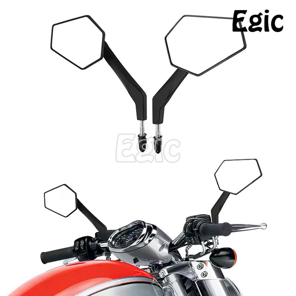 Harley XL883/1200 Retro Brass Rearview Mirror for Street Glide, Road King, Softail, Dyna