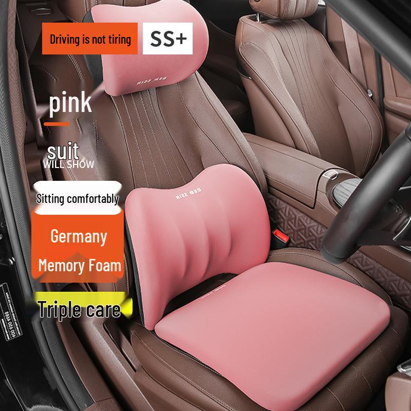 Universal Winter Car Seat Cushion with Lumbar Support - Warm, Simple & Stylish for All Seasons