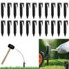 100pcs Garden Lawn Mower Peg for Installation Boundary Wire Environment-friendly Plastic Ground Pegs Ground Spikes Fixing Pins